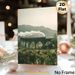 Steam Train & Viaduct Painting Poster, Vintage-hued Misty Mountain Landscape Poster, Evokes Nostalgic Rustic Charm, Suitable For Living Room, Study_maomaolike.com