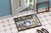 Siberian Husky The Chef Doormat Front Door Mat Indoor Outdoor Rugs For Entryway, Non Slip Washable Low Pile, 24H X 36W_maomaolike.com