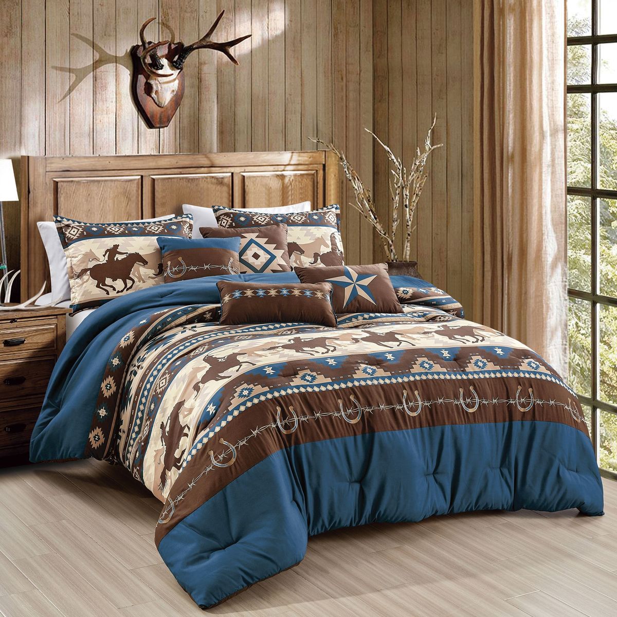 Magna 7 Pieces Comforter Set_maomaolike.com