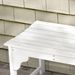 Slatted Wooden Garden Bench, Curved Seat Front Porch Bench, White_maomaolike.com