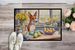 Decorating Easter Basenji Doormat Front Door Mat Indoor Outdoor Rugs For Entryway, Non Slip Washable Low Pile, 24H X 36W_maomaolike.com