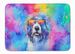 Old English Sheepdog Hippie Dawg Memory Foam Kitchen Mat Machine Washable Anti-Fatigue Mat Cushion Comfort Bath Mat Or Kitchen Rug_maomaolike.com