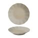 Vintage Style Ceramic Household Dish Large Lotus Leaf Edge Presentation Western Food Plate Coarse Pottery Unglazed_maomaolike.com