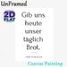 German Bible Verse Painting Poster, Minimalist Monochrome Typographic Poster, Inspirational Religious Quote Decor For Home, Dining Room, Prayer Space_maomaolike.com