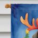 Mastiff Christmas Reindeer House Flag Large Porch Sleeve Pole Decorative Outside Yard Banner Artwork Wall Hanging, Polyester, House Size, Multicolor_maomaolike.com