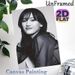 Female Portrait Painting Poster, Monochrome Soft Realistic Portrait Poster, Elegant Understated Decor Suitable For Bedroom, Living Room_maomaolike.com