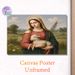 Saint With Lamb Religious Painting Poster, Classic Vintage Pastoral Oil Painting Style Poster, Serene Spiritual Decor Ideal For Home, Prayer Room_maomaolike.com