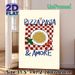 Pizza Pasta & Amore Themed Painting Poster, Hand-drawn Vibrant Italian Food Scene Poster, Warm Cheerful Design To Add Cozy Vibe, Ideal For Kitchen And_maomaolike.com