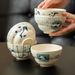 Panda Ceramic Household Personal Creative Cute Rice Eating Especially Beautiful Bowl_maomaolike.com