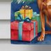 Vizsla Christmas Reindeer House Flag Large Porch Sleeve Pole Decorative Outside Yard Banner Artwork Wall Hanging, Polyester, House Size, Multicolor_maomaolike.com