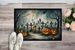 Graveyard Spooky Halloween Doormat Front Door Mat Indoor Outdoor Rugs For Entryway, Non Slip Washable Low Pile, 24H X 36W_maomaolike.com