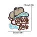 West Cowboy Embroidery Iron On Patches For Clothing Thermoadhesive Patch For Clothes Heroism Adventurism Patch For Jeans Sticker_maomaolike.com