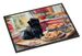 Affenpinscher Christmas Cookies Doormat Front Door Mat Indoor Outdoor Rugs For Entryway, Non Slip Washable Low Pile, 24H X 36W_maomaolike.com