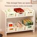 Snack And Miscellaneous Toy Household Desktop Organizer Plastic Basket Kitchen Cabinet Storage Box_maomaolike.com