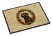 Labrador Retriever Christmas Flowers Doormat Front Door Mat Indoor Outdoor Rugs For Entryway, Non Slip Washable Low Pile, 24H X 36W_maomaolike.com