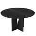 (OLD SKU: S05790296) Round Dining Table, Farmhouse Kitchen Table For 4 People_maomaolike.com