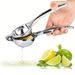1pc Stainless Steel Lemon Juicer - Manual Efficient Juice Press, Easy To For Home & Commercial Use, Fits Various Fruits_maomaolike.com