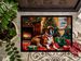 Boxer Cozy Christmas Doormat Front Door Mat Indoor Outdoor Rugs For Entryway, Non Slip Washable Low Pile, 24H X 36W_maomaolike.com