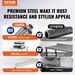 VEVOR Stainless Steel Prep Table, 24 X 18 X 34 Inch, Heavy Duty Metal Worktable With 3 Adjustable Height Levels, Commercial Workstation For Kitchen Garage Restaurant Backyard_maomaolike.com