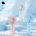 New Handheld Fan, Cute And Portable, Small Mini Fan For Students, USB Rechargeable, Long Battery Life, Strong Airflow_maomaolike.com