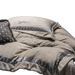 Nordic Light Luxury Winter Class A Milk Velvet Four-Piece Set Anti-Static Thickened Warm Coral Fleece Bedding Gray_maomaolike.com