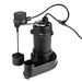 Submersible Sewage Pump, 1/3 HP, 3000 GPH Cast Iron Sewage/Effluent Pump With Automatic Float Switch, 1.5-Inch NPT Discharge, 120V, 25 Ft Lift, For Basement, Septic Tank, Residential Sump Basin_maomaolike.com