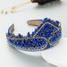 Pdmcms European and American Retro Exaggerated Crown Styling Headband Heavy Craftsmanship Baroque Style Ins Wide Edge Hair Accessories_maomaolike.com