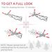 8ft Snow Flocked Artificial Christmas Tree With 2003 Tips, Foldable Metal Stand, Easy Assembly, Hinged Xmas Tree For Home, Office, Holiday, Green_maomaolike.com