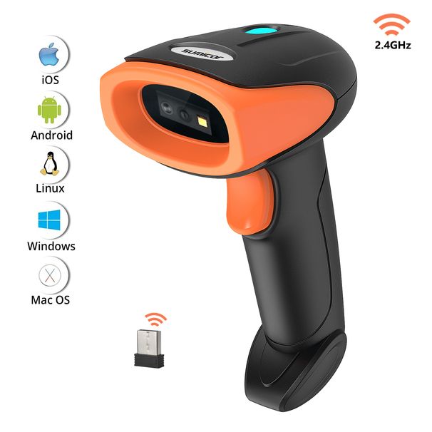 Wireless 2D Barcode Scanner Continuous Recognition Of Barcode QR Data Matrix_maomaolike.com