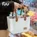 Home Luxury Plastic Picnic Lightweight Simple Vegetable Fruit Basket Wash Storage Bag High-End Feel_maomaolike.com