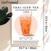 Thai Iced Tea Painting Poster, Vibrant Hand-painted Style Poster, Illustrated Creamy Orange Beverage In Glass, Brings Exotic Culinary Vibe Ideal For_maomaolike.com