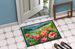 Iowa Wild Prairie Roses In Watercolor Doormat Front Door Mat Indoor Outdoor Rugs For Entryway, Non Slip Washable Low Pile, 24H X 36W_maomaolike.com