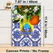 Citrus & Vintage Can Painting Poster, Vibrant Mediterranean-style Poster, Lush Citrus Blooms, Ripe Orange With Retro Can Design Brings Rustic Charm_maomaolike.com