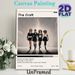 The Craft Themed Painting Poster, Moody Retro Lightning & Female Cast Scene Poster, Vintage Film-inspired Decor Ideal For Home Theater, Bedroom_maomaolike.com