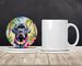 Neapolitan Mastiff Luau Large Sandstone Coasters Pack Of 4 Absorbent Round Coasters Decor Gifts For Men Or Women, 4 In, Multicolor_maomaolike.com