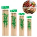 80-100PCS Dipoable Fruit Multi-purpoe Bamboo Stick For Home Party BBQ Deert Sandwich Food Table Decoration_maomaolike.com