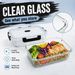 SAEIV 1520/640ml Glass Food Set Air-tight Container With Steam Valves BPA Free Storage S Boxing Organizer Kitchen_maomaolike.com