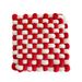 Household Accessories Nordic Pillow Exquisite Color Matching Square Woven Chair Cushion Sofa Back Plush Pillow Decorative Bay Window Cushion_maomaolike.com
