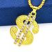 The 2025 New 2PCS Hip-hop Style Declaration Card Spades Heart Necklace Suitable For Both Men And Women To Wear. It Is A_maomaolike.com