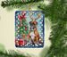 Boxer Christmas Reindeer Porcelain Ornament Christmas Tree Hanging Decorations For Home Christmas Holiday, Rectangle, Gift, Multicolor_maomaolike.com