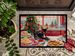 Miniature Pinscher Christmas Cookies Doormat Front Door Mat Indoor Outdoor Rugs For Entryway, Non Slip Washable Low Pile, 24H X 36W_maomaolike.com