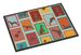 Lots Of Red Doberman Pinscher Doormat Front Door Mat Indoor Outdoor Rugs For Entryway, Non Slip Washable Low Pile, 24H X 36W_maomaolike.com