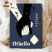 Othello Themed Painting Poster, Stylized Contrasting Hands, Floral Vine & Envelope Illustration Poster, Thought-provoking Literary Quote Design For_maomaolike.com
