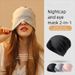 Weikang Fleece-Lined Eye Mask Sleep Autumn Winter Maternity Air-Conditioned Room Windproof Postpartum Cap Head Outdoor_maomaolike.com