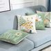Hot Sale Spring Daisy Dwarf Pattern Living Room Bedroom Sofa Decorative Pillow Case_maomaolike.com