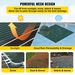 VEVOR Pool Safety Cover Fits 20x40ft Rectangle Inground Safety Pool Cover Green Mesh With 4x8ft Center End Steps Solid Pool Safety Cover For Swimming Pool Winter Safety Cover_maomaolike.com