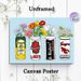 Beer Can & Floral Themed Painting Poster, Vibrant Hand-drawn Colorful Poster, Unique Decorative Design With Assorted Flowers In Styled Beer Cans_maomaolike.com
