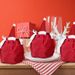 5Pcs Christmas Drawstring Bags Christmas Hat Design Flannel Gift Wrapping Bag Small Goodie Candy Snack Bag Party Favor Treat Pouch Bags For Holiday Birthday Xmas New Year Wedding Party Supplies_maomaolike.com