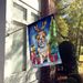 English Bulldog Christmas Reindeer House Flag Large Porch Sleeve Pole Decorative Outside Yard Banner Artwork Wall Hanging, Polyester, House Size, Multicolor_maomaolike.com