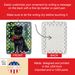 Affenpinscher Christmas Porcelain Ornament Christmas Tree Hanging Decorations For Home Christmas Holiday, Rectangle, Gift, Multicolor_maomaolike.com